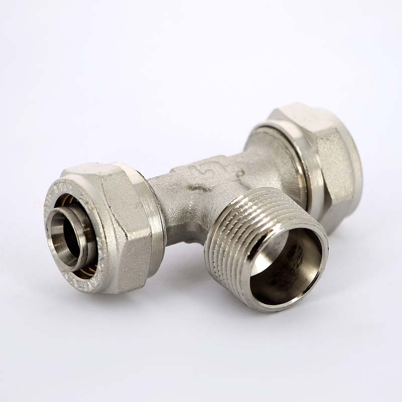 Тройник металлопласт 20-16-20. Тройник обжимной 16 uni-fitt. Соединитель с накидной гайкой vtp. Фитинг полипропиленовый на 20 с накидной гайкой. Тройник uni-fitt н 1/2.