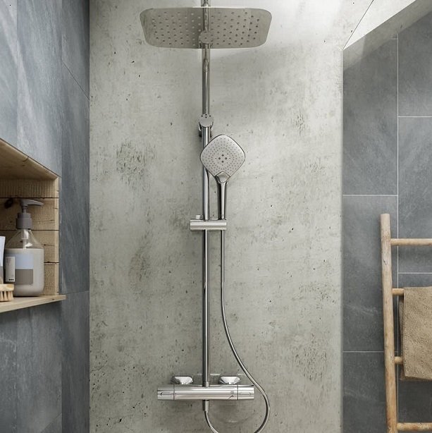 Сантехника Ideal Standard (Идеал Стандарт), коллекция IdealRain Cube в ...