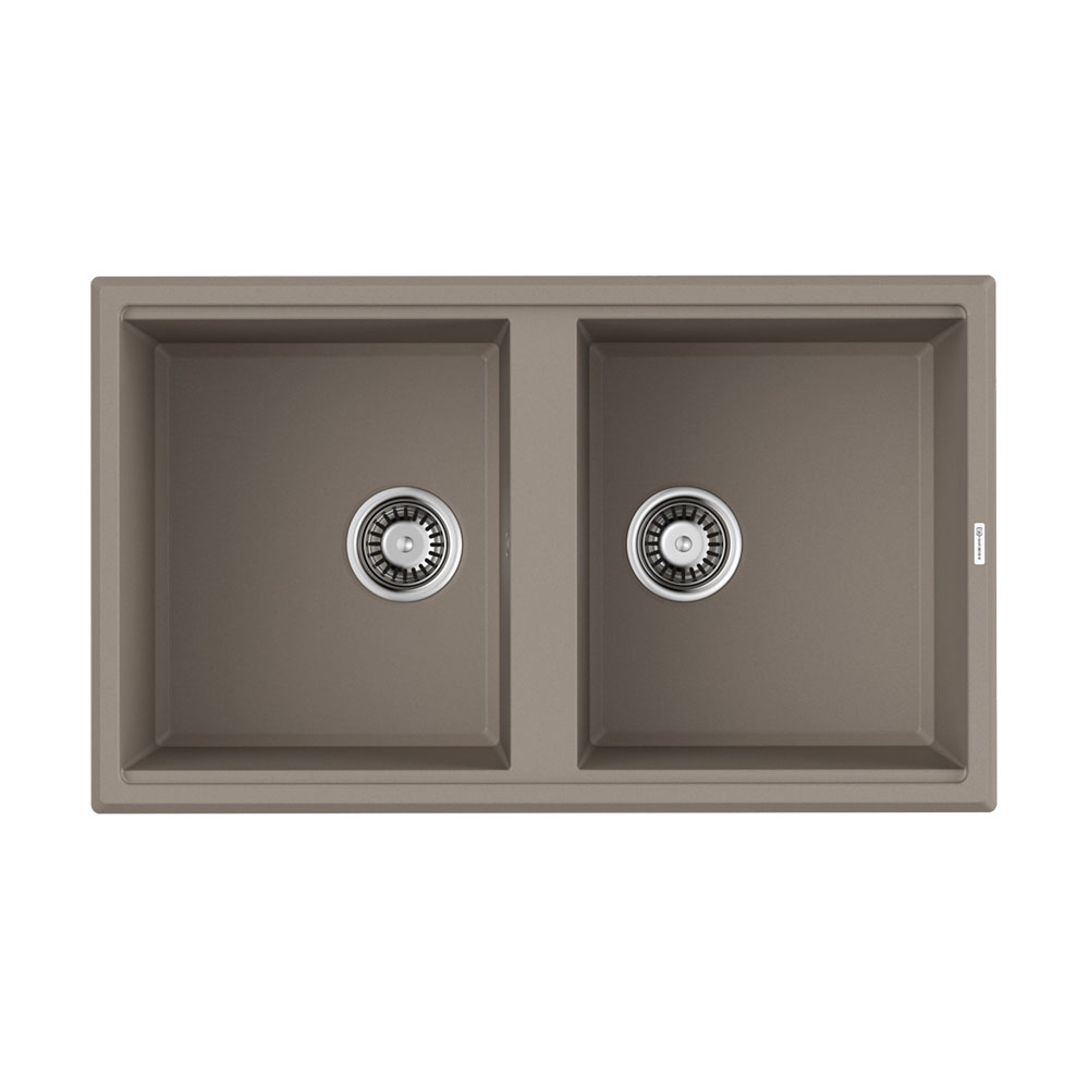 Кухонная мойка Omoikiri Tedori 86-2-SA 86 4993926 бежевый