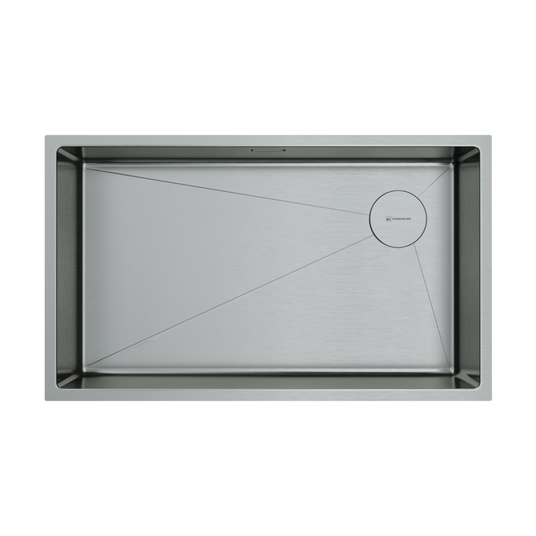 Кухонная мойка Omoikiri Taki 74-U/IF-IN SIDE 4993170 нержавеющая сталь
