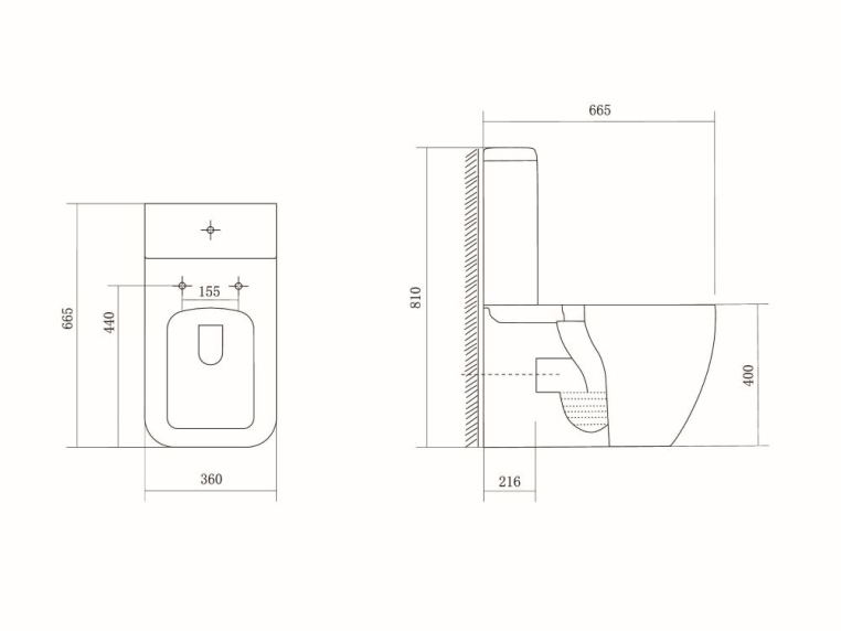 Унитаз-компакт Aquatek Либра AQ1263-00 с сиденьем Soft Close купить в ...